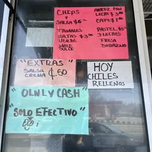 Bring cash for sure!