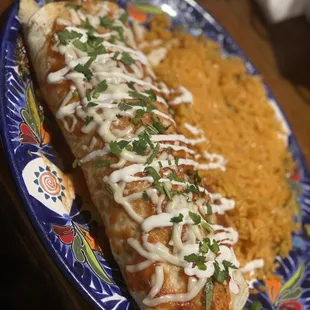 Fajita Burrito Chicken