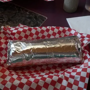 Dry super burrito