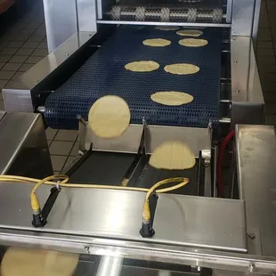 Enjoy some of our fresh and hot corn tortillas made in-house!