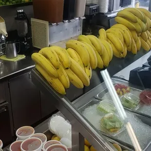 We offer a variety of jugos naturales!