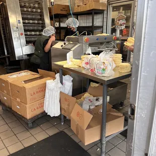They make tortillas fresh right there!!