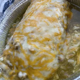 Chile Verde Burrito