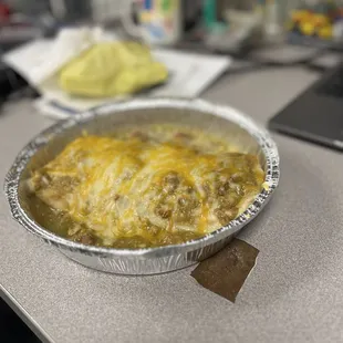 Chile Verde Burrito
