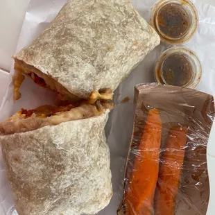 Chorizo Breakfast Burrito