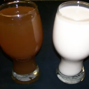 aguas naturales////natural waters with different flavors $1.50