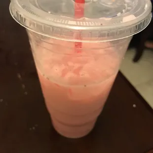 Agua de fresa! Soooooo good