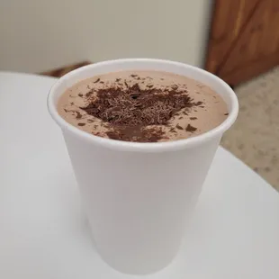 Spiced hot chocolate