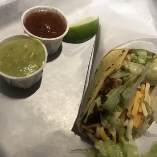 Pollo Asado Taco