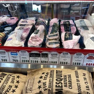Wagyu grade cuts