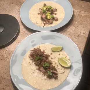 Bought a lb of carnitas, lb chicharron, 2lb prepares chicken, everything is perfectly cooked and seasoned ~