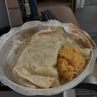 Burrito con Pollo