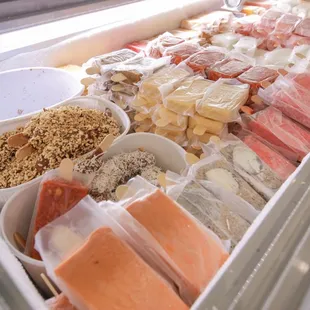 Our homemade traditional Mexican paletas! Over 30 flavors to enjoy