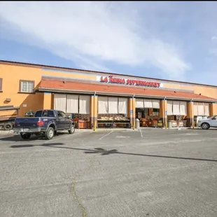 the outside of the store