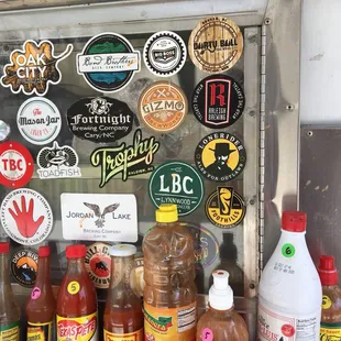Sauces and stickers