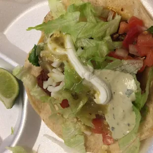 Chorizo taco. AMAZING!!!!!
