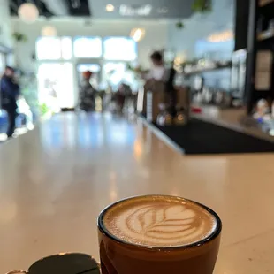 Oatmilk cortado