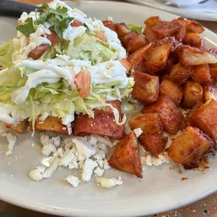 Enchiladas Callejeras Plato