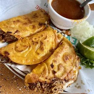 Quesobirria plate