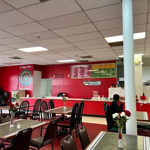 Order at the counter