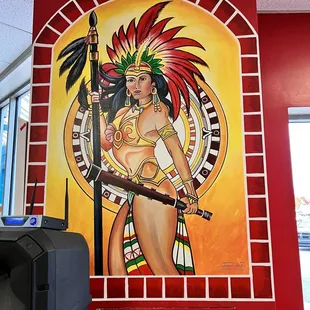 Sexy female Aztec Tlatelolco warrior?