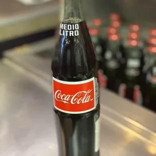 a bottle of coca cola