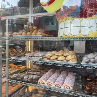 Pan dulce display