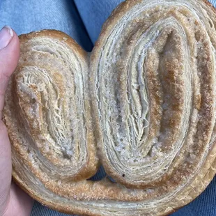 Flakey, sweet, chewy, and fresh