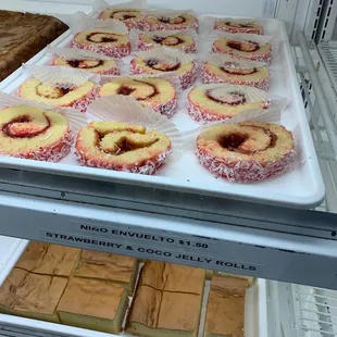 a variety of pastries