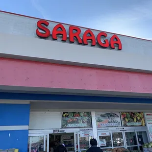Bakery is in Saraga Grocery Store