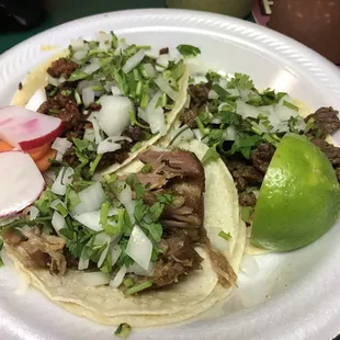 Tacos! (Carnitas, Chorizo &amp; Asada)
