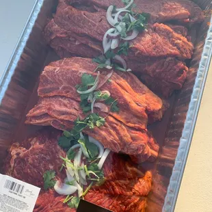 Ranchera, short ribs, and tasajo.