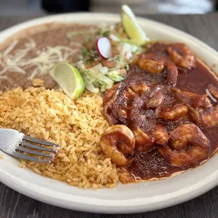 The red sauce is fire