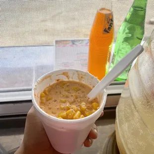 Elote en Vaso