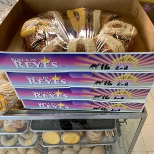 Roscas de Reyes, listas para llevar