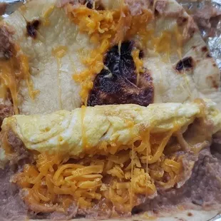Bean egg cheese Taquito