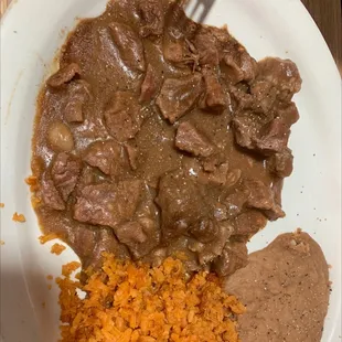 Carne guisada plate