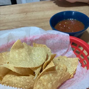 Chips and salsa