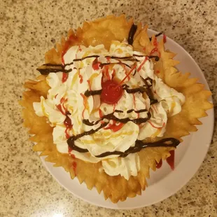 Fried icecream