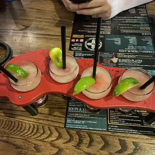 Frozen Margarita flight