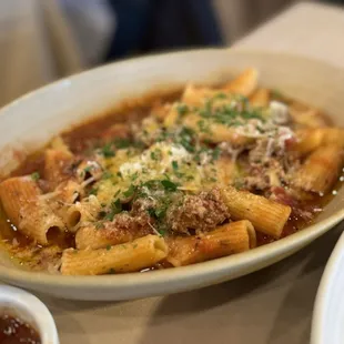 Rigatoni Bolognese