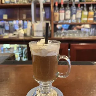The Irish coffee