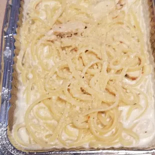 Chicken fettuccine alfredo