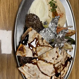 Lamb chops platter