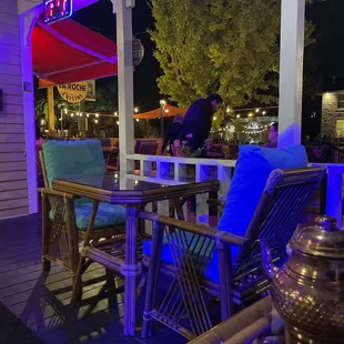 Porch seating