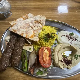 Beef Kafta Kabobs