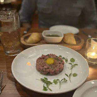 Steak Tartar &amp; Empanadas