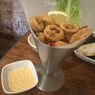 Fried calamari