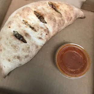 Meat Deluxe Calzone