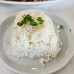 La Ronda - rice served with Picante de Mariscos